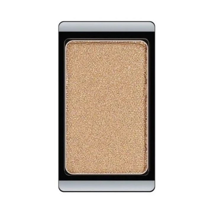 Gyöngyszínű szemhéjfesték érzékeny szemekre, Eyeshadow Pearl, Artdeco, 22 gyöngyház arany karamell, 0,8 g