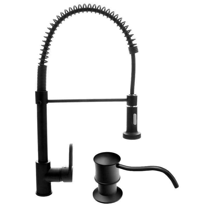 Смесител за мивка GRANITAN, Черен