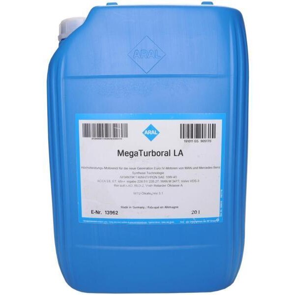 Ulei motor Aral Mega Turboral 15W40, 20L