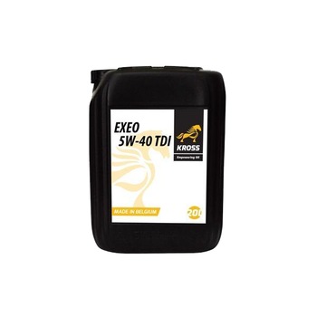 Ulei motor Kross Exeo 5W40, TDI, 20L Ulei motor Kross Exeo 5W40, TDI, 20L