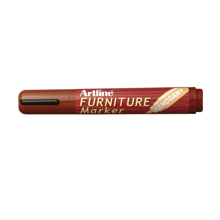Marker pentru retusuri mobilier din lemn de mahon ARTLINE 95, varf tesit 2.0-5.0mm, corp plastic