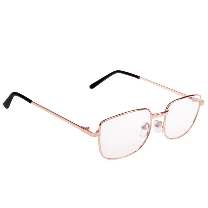 Ochelari, Plastic, Auriu, 1 buc