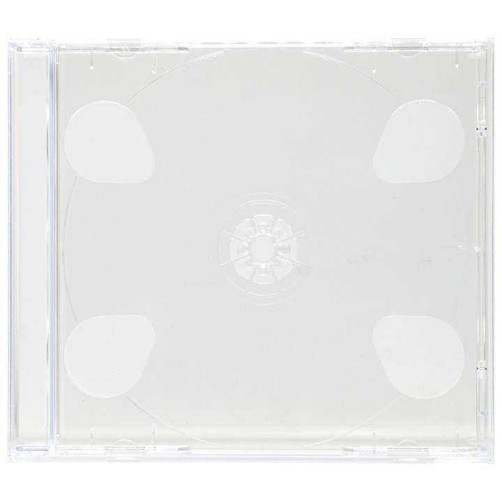 Carcasa CD dubla (2CD), transparenta