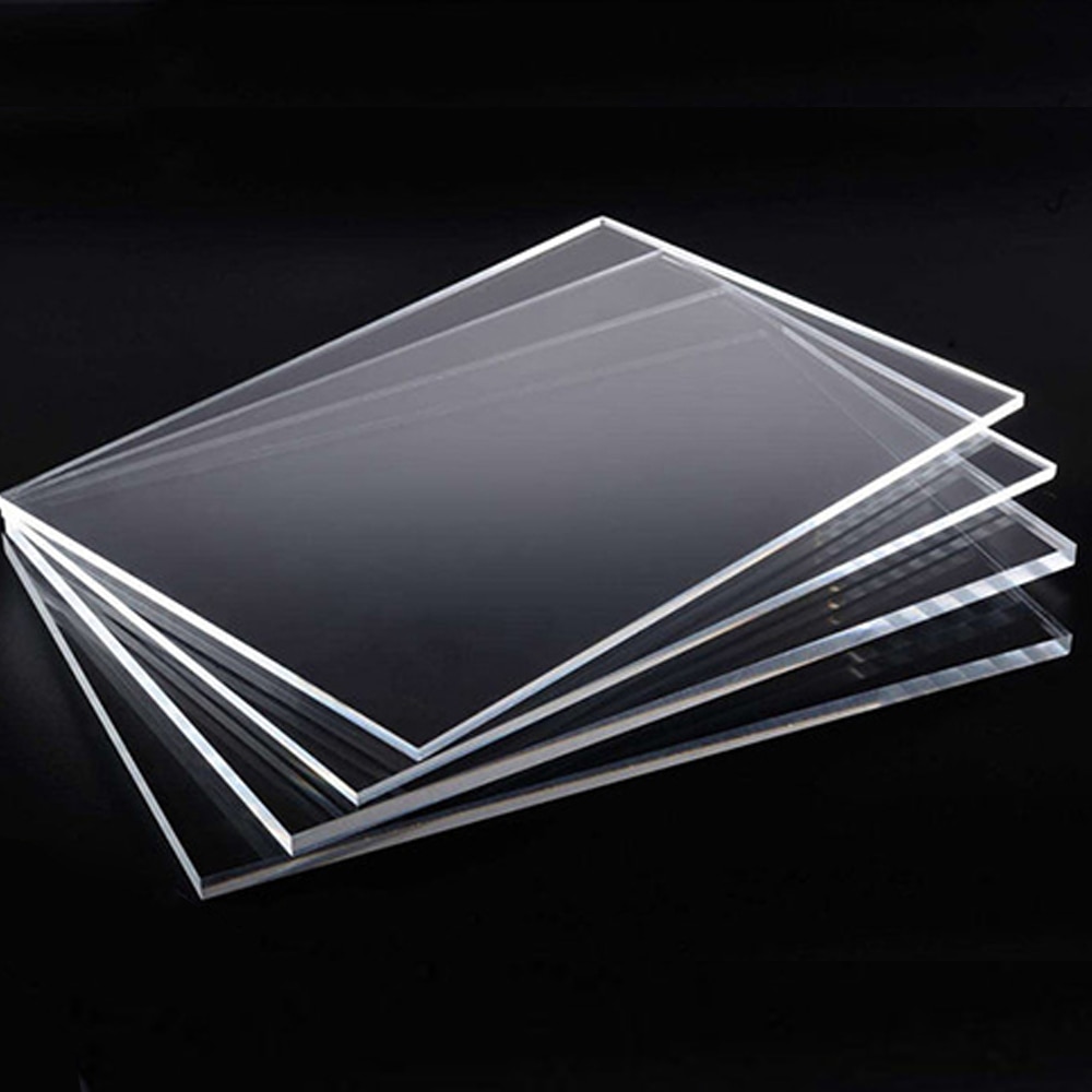 Plaque Plexiglas PMMA Transparent Ep. 3 mm L.29.7 x 21 cm A4