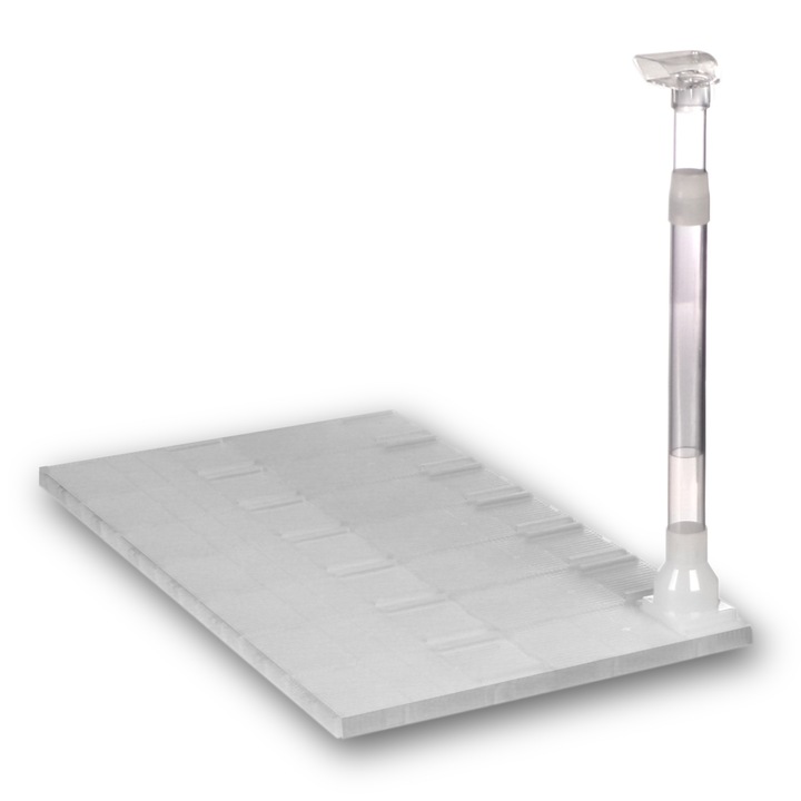 Filtru intern acvariu RS20, Resun, 70 x 30 cm, Alb/Transparent