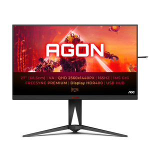 AOC Agon 25 LED Monitor AOC AG251FZ2 Freesync 240Hz 0.5ms Screen FHD  1920x1080