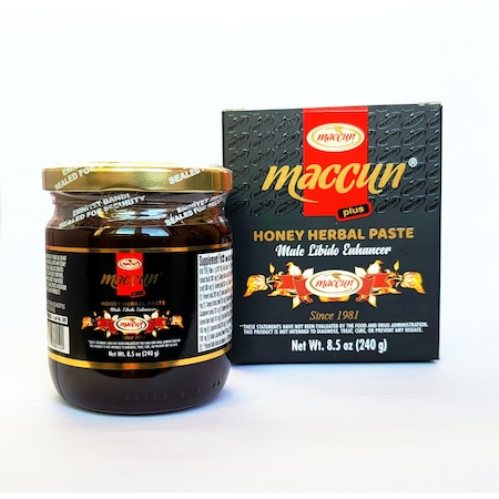 Afrodisiac Maccun Honey Herbal Paste Supliment Potenta, Ejaculare precoce si Crestere Libido, unisex, borcan 240g 100% Natural