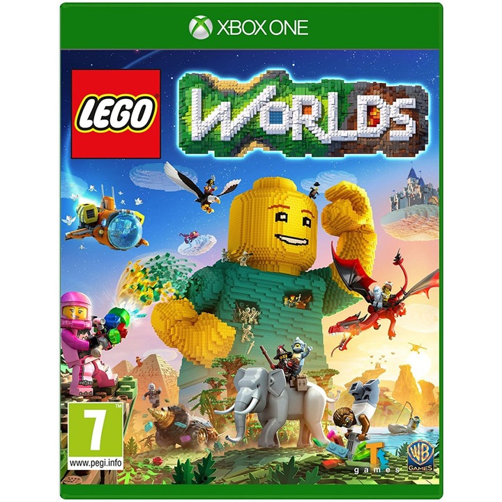 Lego Worlds játék Xbox One-ra