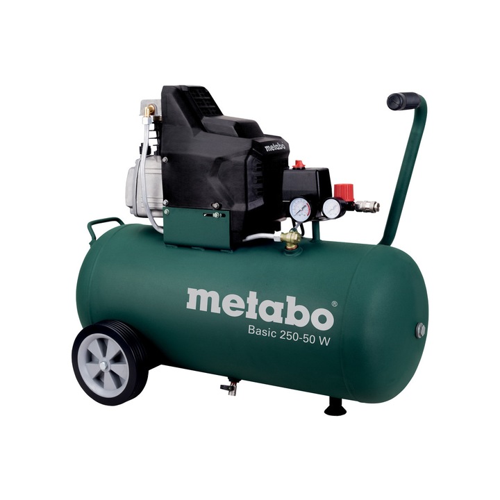 Metabo olajos kompresszor Basic 250-50 W 50 literes tartállyal , 601534000 , 6.01534.00