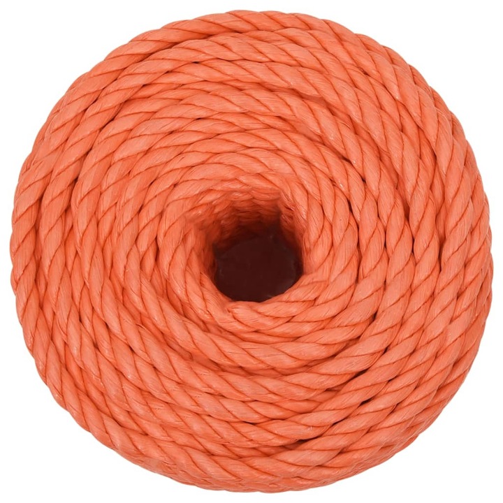 VidaXL fekete polipropilén munkakötél 12 mm 25 m 153016