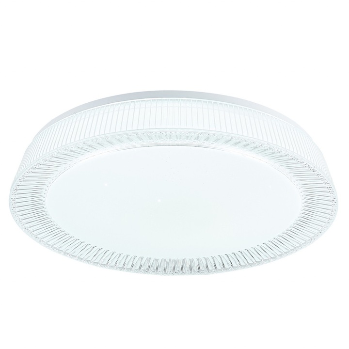Plafoniera LED Mercury KL151000, cu telecomanda, 30W, 2400lm, lumina calda, neutra, rece, alba, IP20, Klausen
