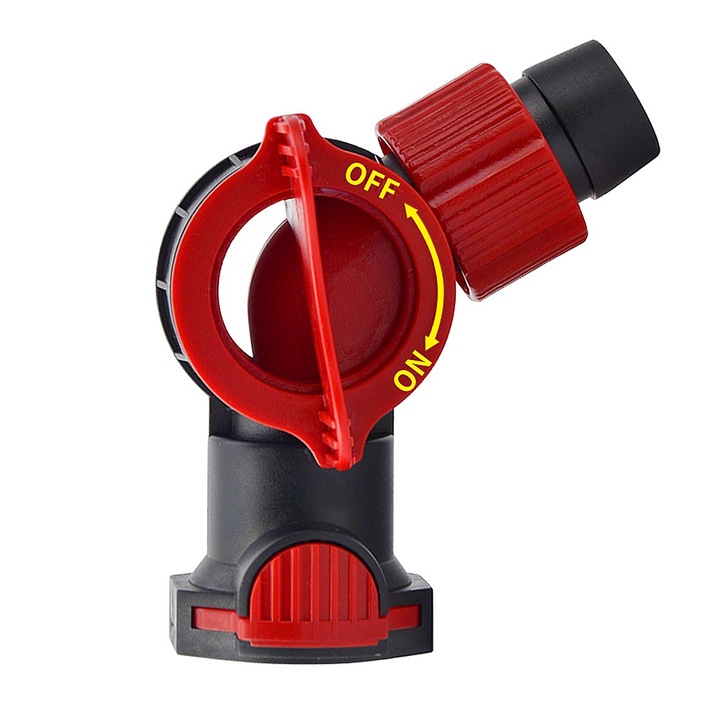 Supapa pentru filtru, SunsSun, Negru/Rosu