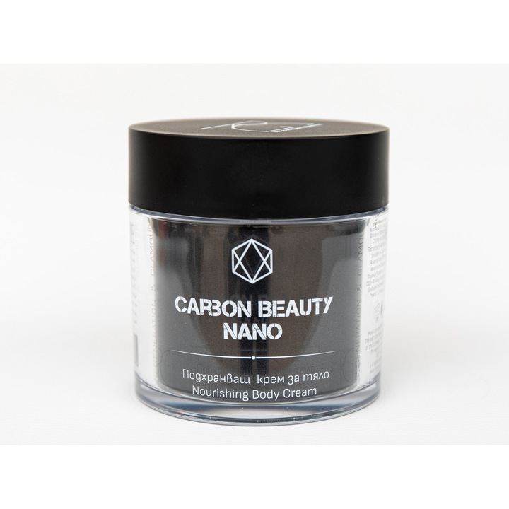 OEM Tápláló testápoló krém, Carbon beauty nano, 200 ml