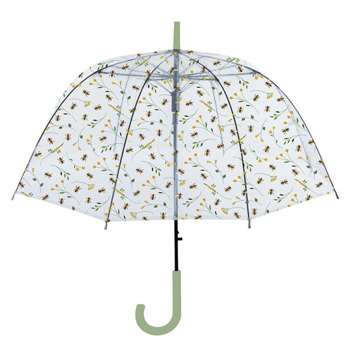 Esschert Design, átlátszó esernyő