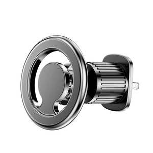 Suport de telefon auto magnetic cu prindere pe grila, compatibil MagSafe pentru iPhone 12/13/14, 48 magneti puternici rotatie de 360