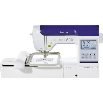 Masina combinata de cusut si brodat computerizata Brother Innov-is F480, aria brodare 18x13 cm, 182 cusaturi, 138 modele broderie, 11 fonturi, 10 modele butoniera, ecran LCD, USB, iluminare LED, 850 imp/min, Alb Masina combinata de cusut si brodat computerizata Brother Innov-is F480, aria brodare 18x13 cm, 182 cusaturi, 138 modele broderie, 11 fonturi, 10 modele butoniera, ecran LCD, USB, iluminare LED, 850 imp/min, Alb