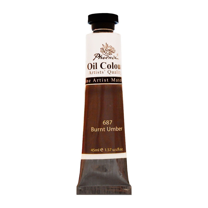 Culoare ulei 45ml Burnt Umber Artist Phoenix