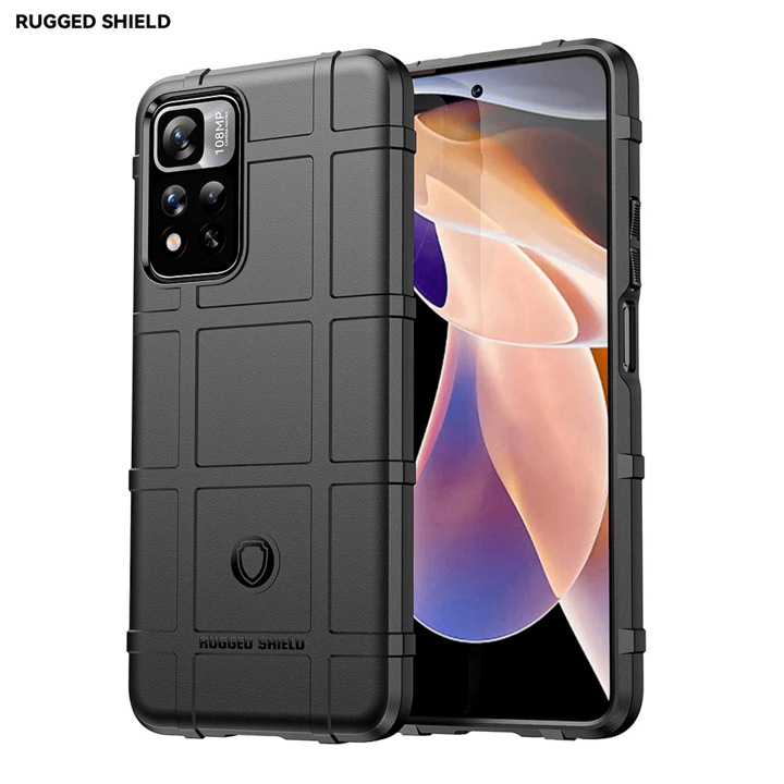 Калъф fixGuard Rugged Shield за Xiaomi Redmi Note 11 Pro / Note 11 Pro 5G, Black