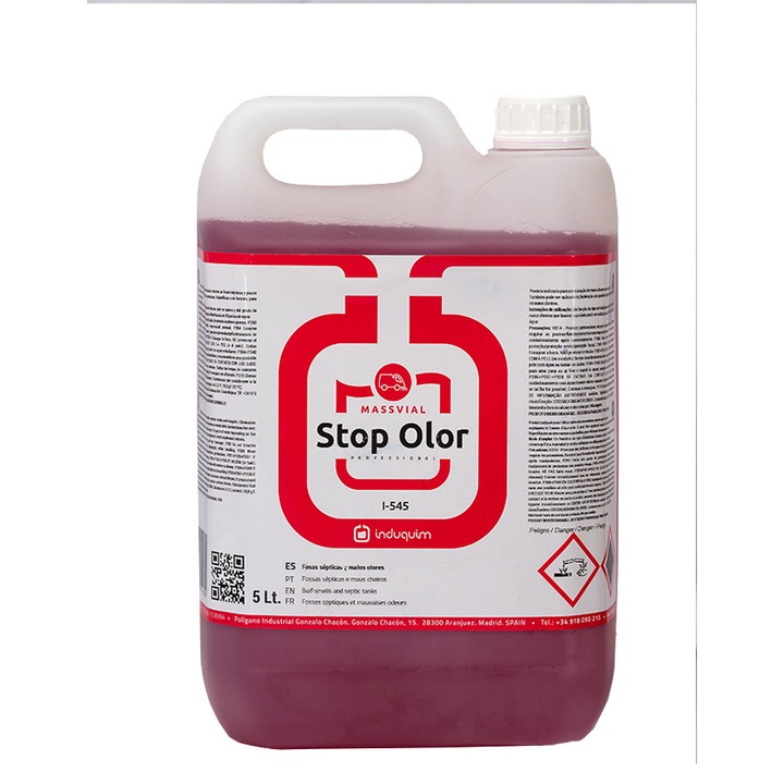 Solutie profesionala pentru curatarea si indepartarea mirosurilor neplacute, Stop Olor,5 L
