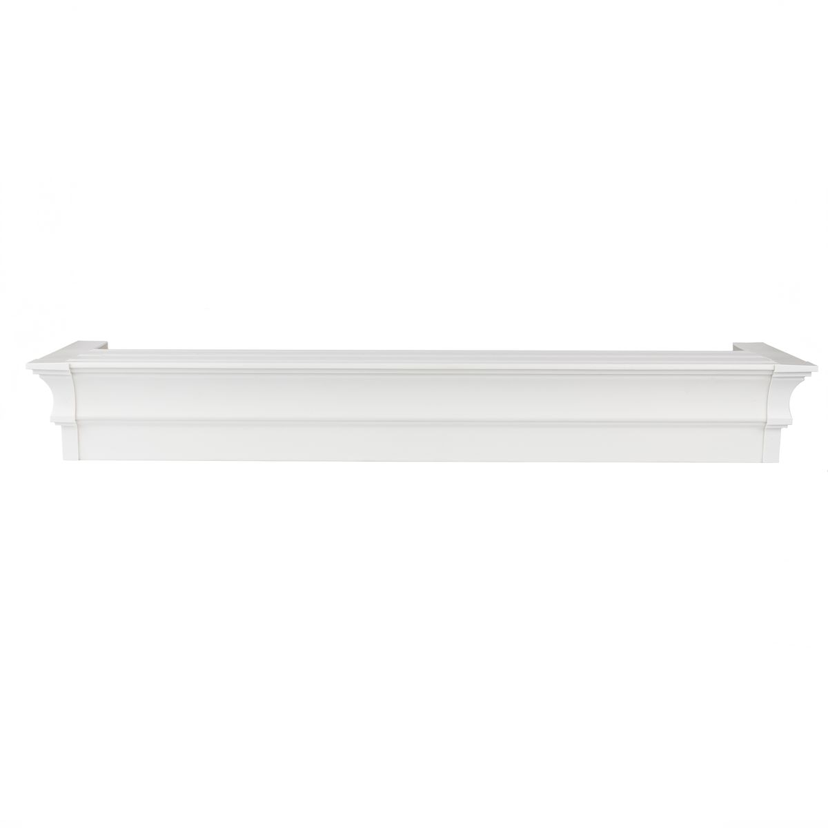 Корниз Roma от PVC, 2 канала за перде и драперия, с включени всички ...