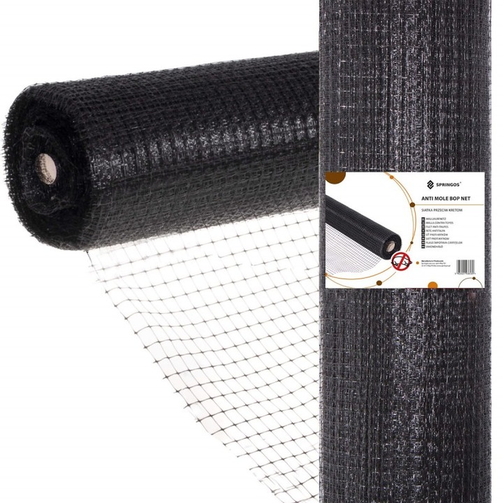 Plasa gradina anti daunatori si cartite, 30g/m2, 2x50metri, neagra