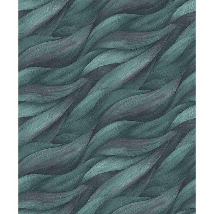 Modern tapéta, hullámmintás, kék, lila, hálószoba, nappali, fürdőszoba, előszoba, Casual Chic, 10257-18 0,53mx 10m