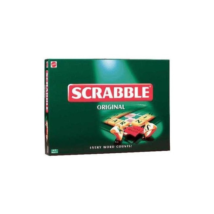 Joc de societate Scrabble, OneTech, Model Nou, 100 litere
