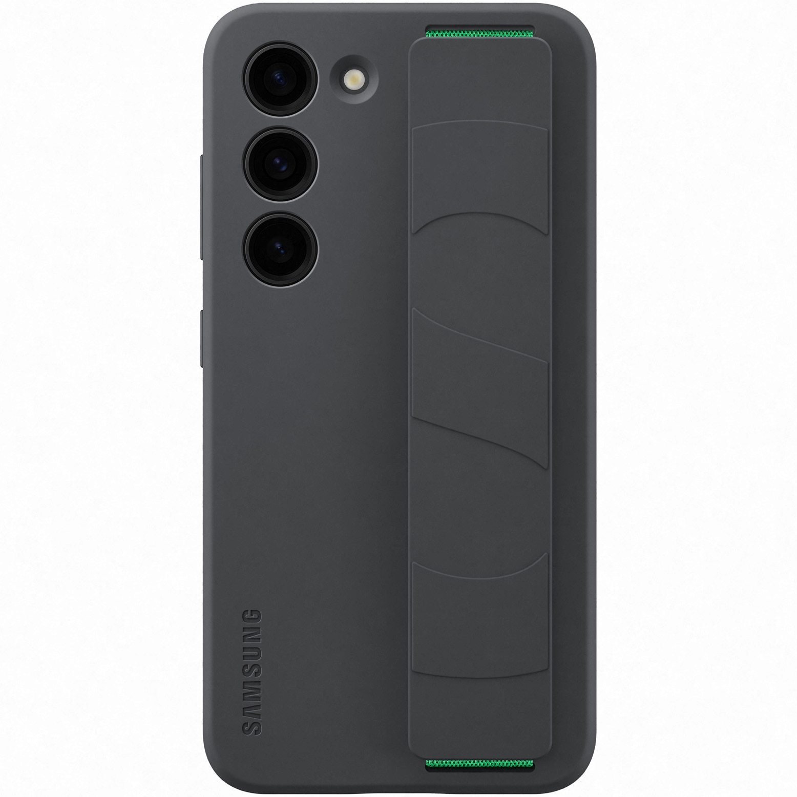 Husa de protectie Samsung Silicone Grip Case pentru Galaxy S23, Black