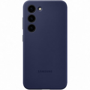 Husa de protectie Samsung Silicone Case pentru Galaxy S23, Navy