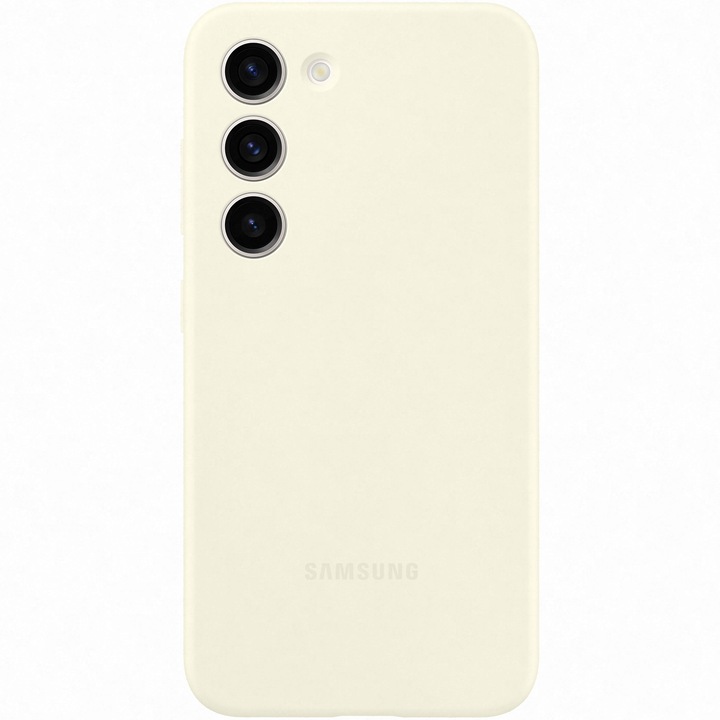 Предпазен калъф Samsung Silicone Case за Galaxy S23, Cotton