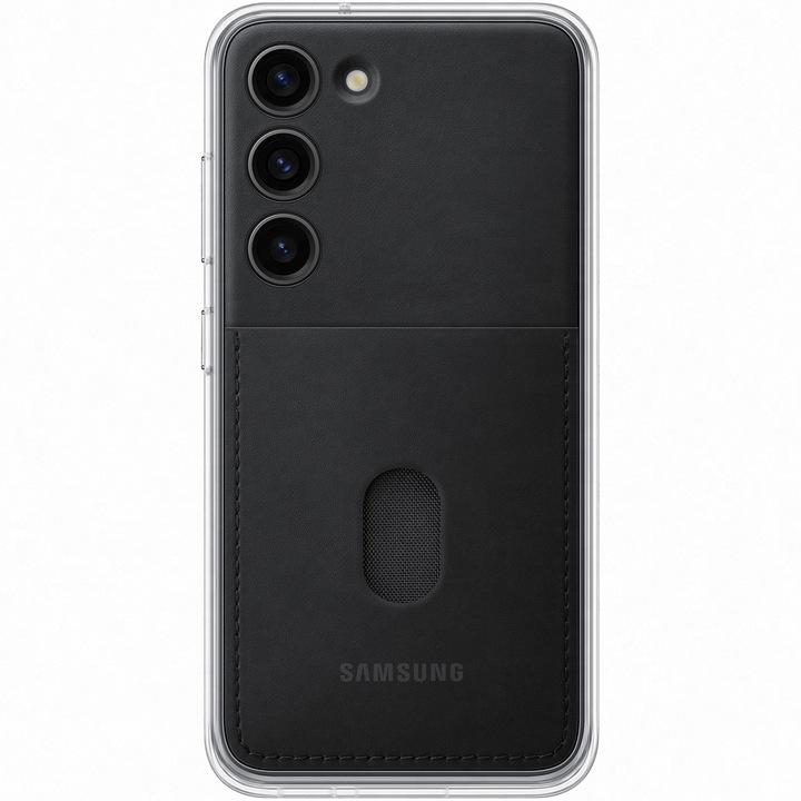 Защитен калъф Samsung Frame Case, За Galaxy S23, Черен