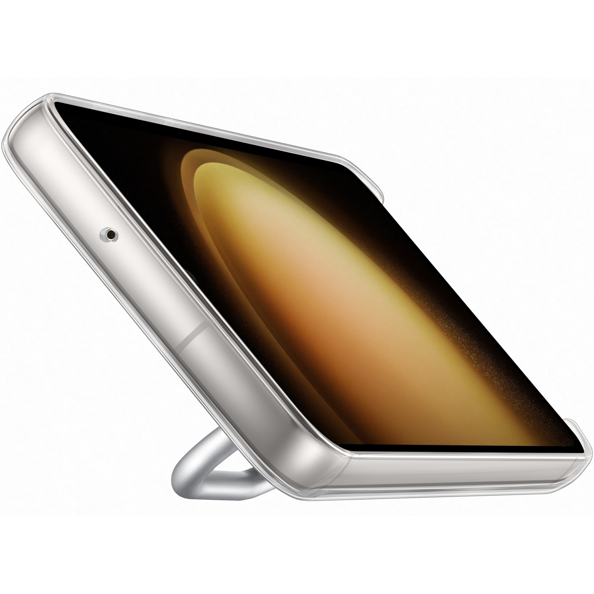 Husa de protectie Samsung Clear Gadget Case pentru Galaxy S23, Transparent