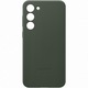 Предпазен калъф Samsung Leather Case за Galaxy S23 Plus, Green