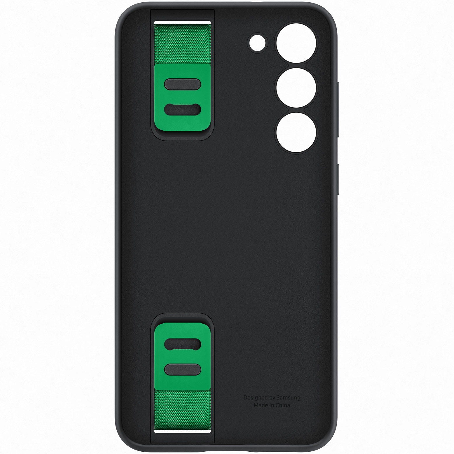 Husa de protectie Samsung Silicone Grip Case pentru Galaxy S23 Plus, Black