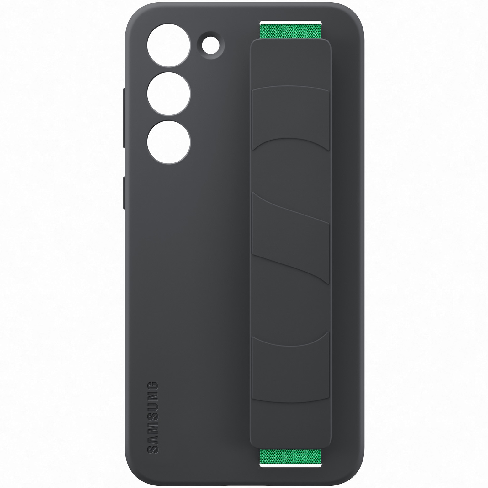 Husa de protectie Samsung Silicone Grip Case pentru Galaxy S23 Plus, Black