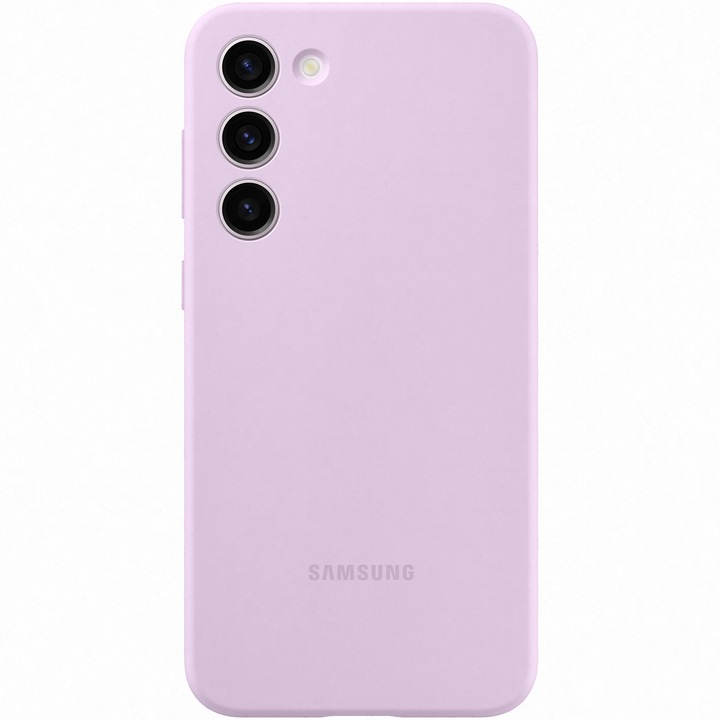 Предпазен калъф Samsung Silicone Case за Galaxy S23 Plus, Lilac