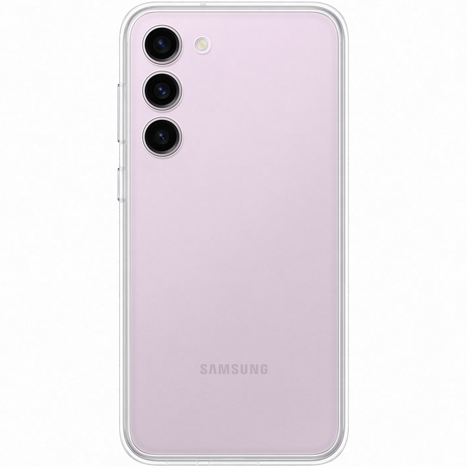 Husa de protectie Samsung Frame Case pentru Galaxy S23 Plus, White