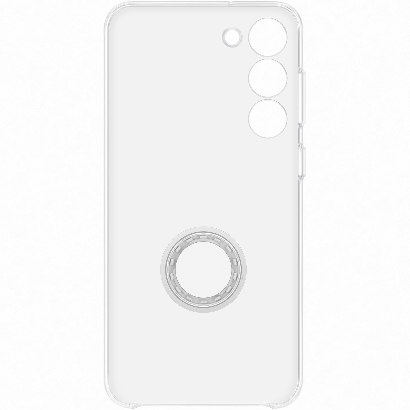 Husa de protectie Samsung Clear Gadget Case pentru Galaxy S23 Plus, Transparent