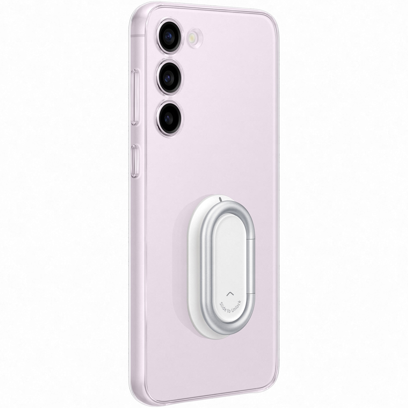 Husa de protectie Samsung Clear Gadget Case pentru Galaxy S23 Plus, Transparent