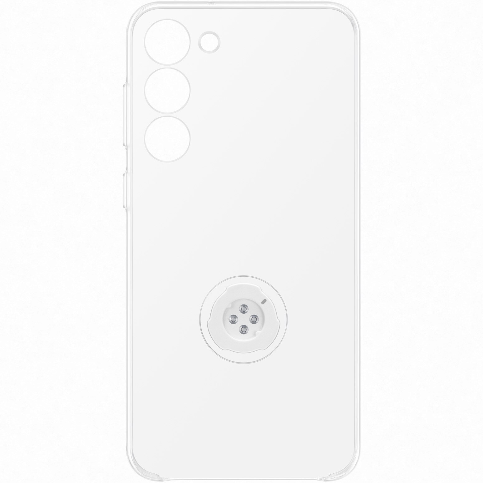 Husa de protectie Samsung Clear Gadget Case pentru Galaxy S23 Plus, Transparent