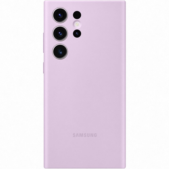 Предпазен калъф Samsung Silicone Case за Galaxy S23 Ultra, Lilac