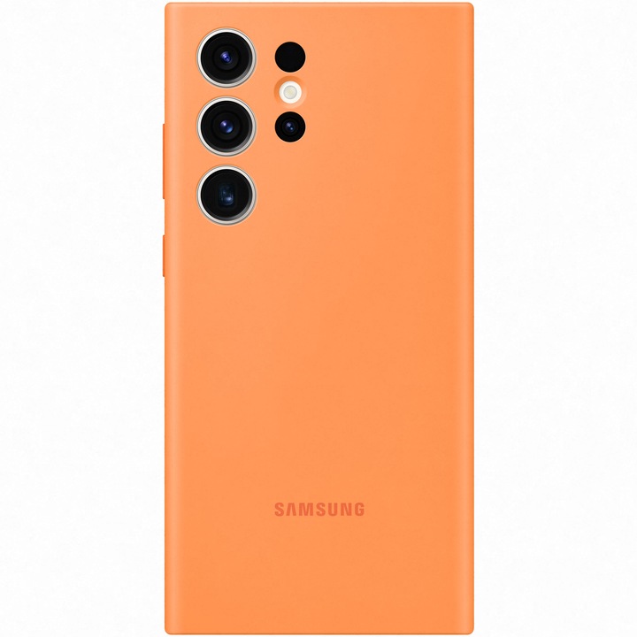 Предпазен калъф Samsung Silicone Case за Galaxy S23 Ultra, Orange