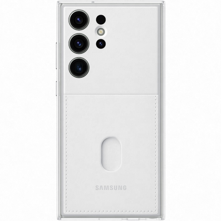 Защитен калъф Samsung Frame Case, За Galaxy S23 Ultra, Бял