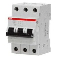 siguranta tripolara automata abb sh203l-c 25 curent nominal 25 a 3 poli capacitate de rupere 6 ka curba de declansare c imagen 14_0_
0