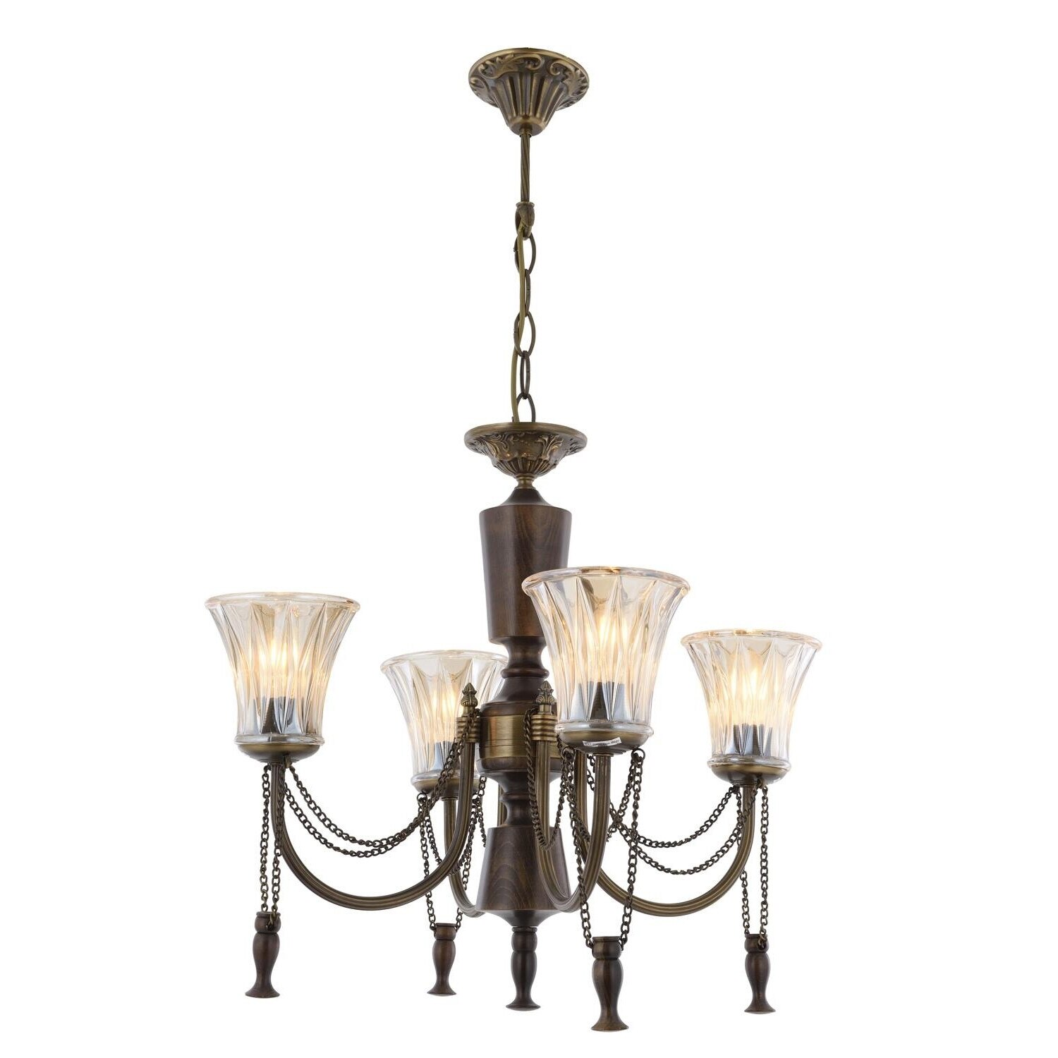 Lustra Avonni AV-1316-4E, 4x 60 W ,E27, Antique