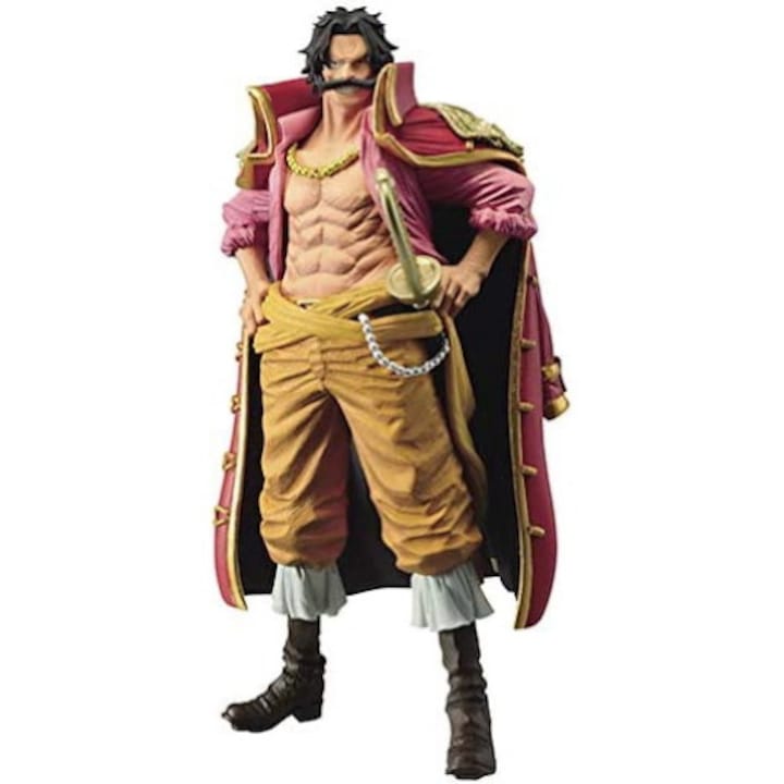 Figurina One Piece King Of Artist - Gol D. Roger, Banpresto, PVC, 23 cm, Többszínű