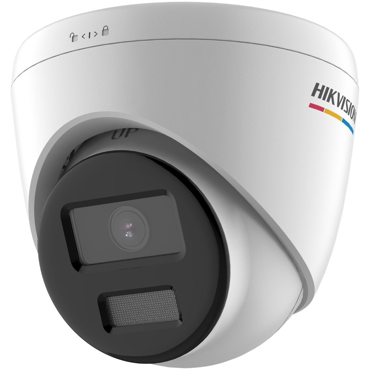 Камера за наблюдение Hikvision Network Pro Series с ColorVu DS-2CD1327G0-L-28C 2.8mm ColorVu Fixed Turret Network Camera, 2MP, 1920×1080