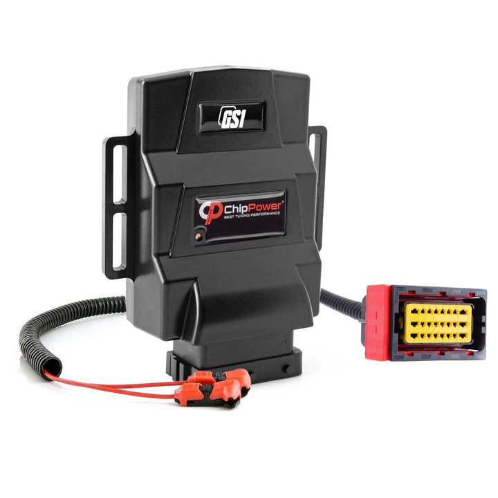 Chip Tuning, GS1, ChipPower, doboz Mitsubishi Outlander Mk1 I CU/ZE 2.0 2.4 100/102/108 kW Benzin csökkenti az üzemanyag-fogyasztást, növeli a gyorsulást, gyors telepítés