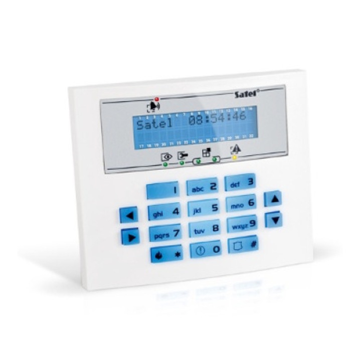 Аларма INT-KLCDS-BL, SATEL, Бяла