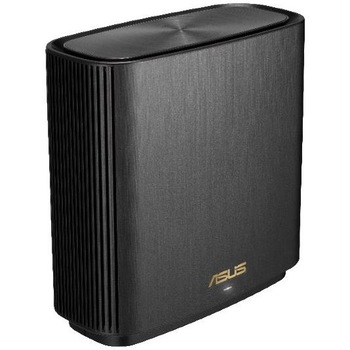 Router Mesh Wireless ASUS ZenWiFi XT8 (B-1-PK), AX6600, Tri-Band, acoperire 260m², Quad-Core 1.5GHz CPU, 256MB/512MB Flash/RAM, 2.5G port, AiProtection Pro, Adaptive QoS, VPN server/client, IPTV, OFDMA, Beamforming, AiMesh